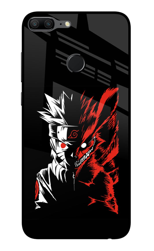 Naruto Two Face Honor 9 Lite Glass Case