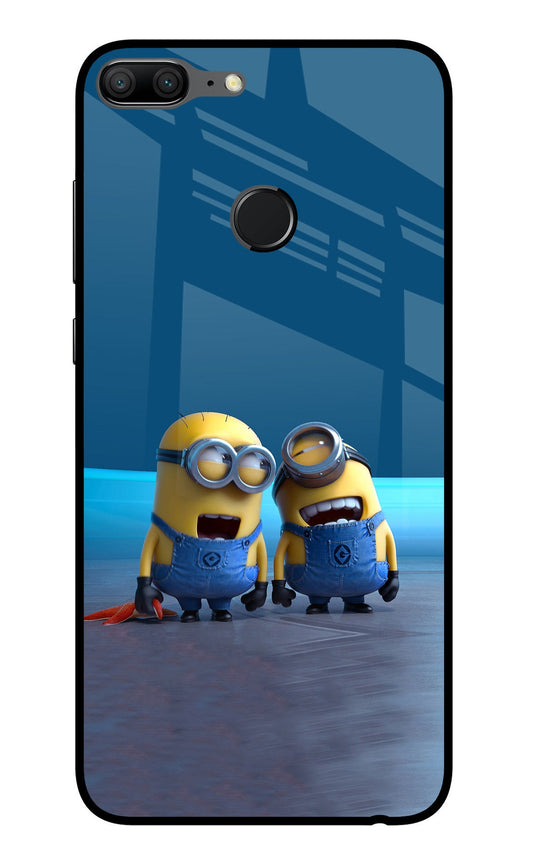 Minion Laughing Honor 9 Lite Glass Case