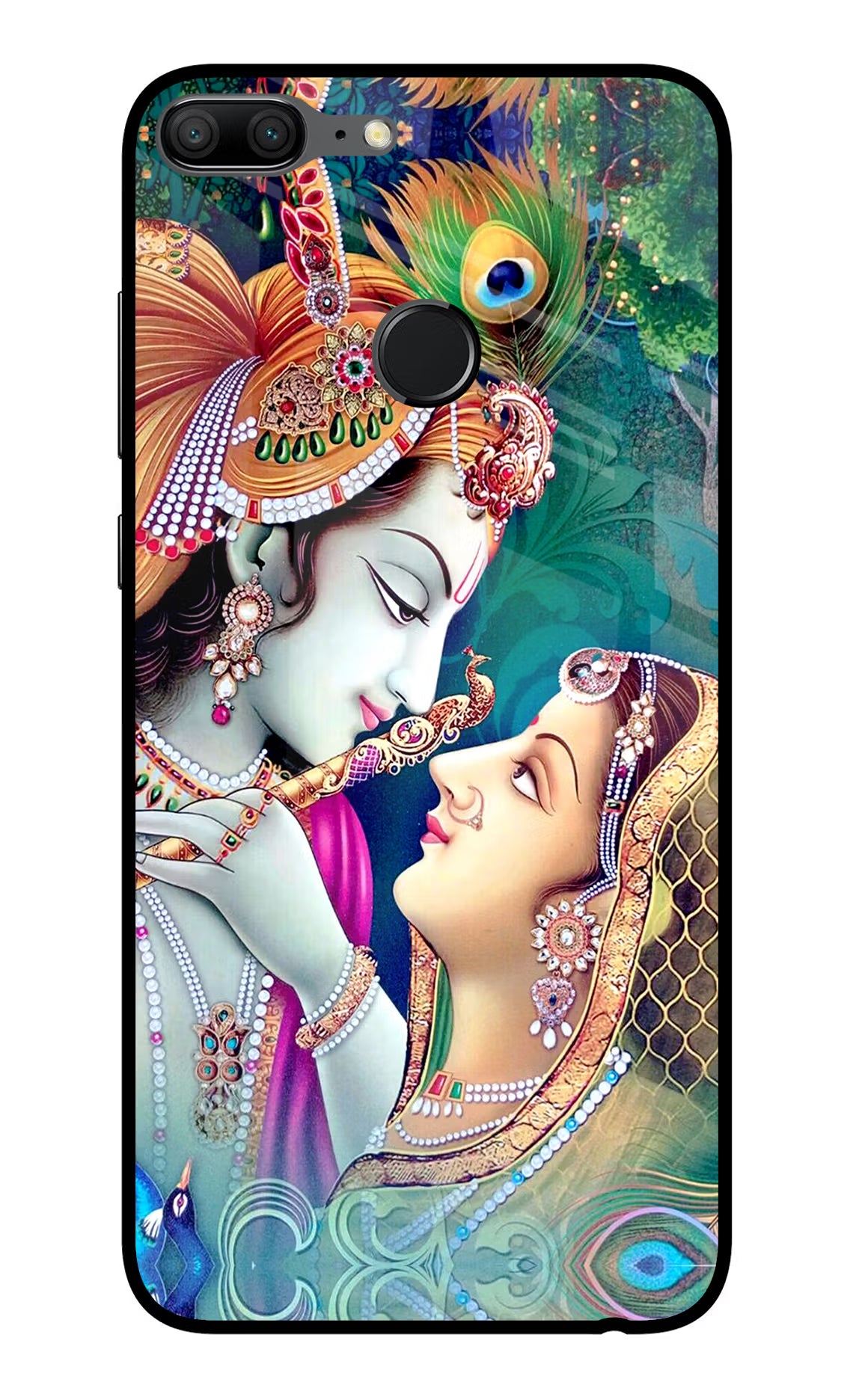 Lord Radha Krishna Honor 9 Lite Glass Case