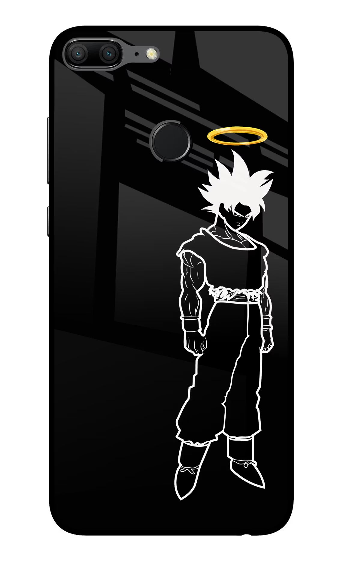 DBS Character Honor 9 Lite Glass Case Back Cover by Casekaro
