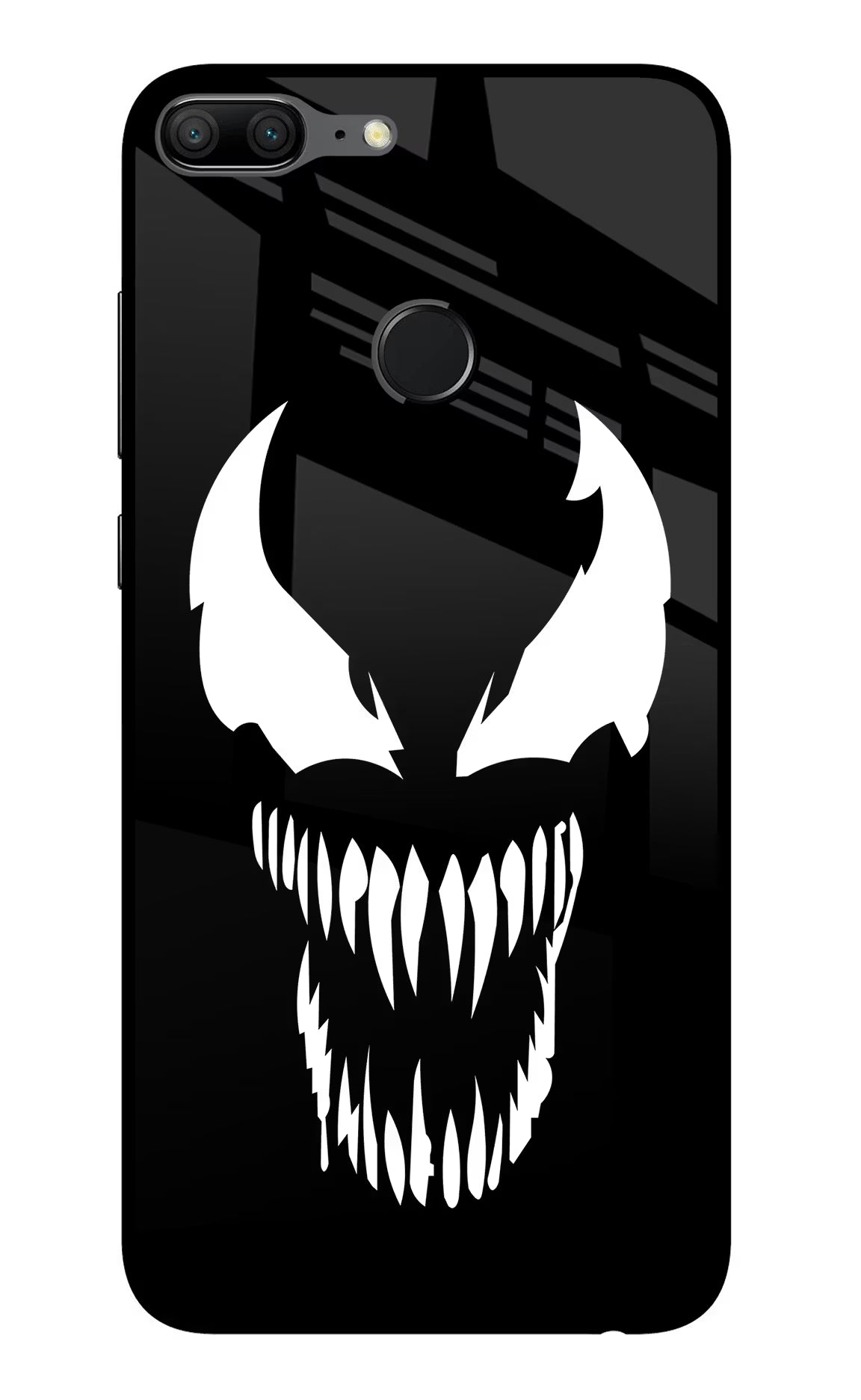 Venom Honor 9 Lite Glass Case Back Cover by Casekaro