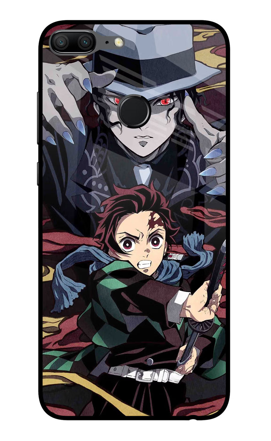 Demon Slayer Honor 9 Lite Back Cover, Glass case