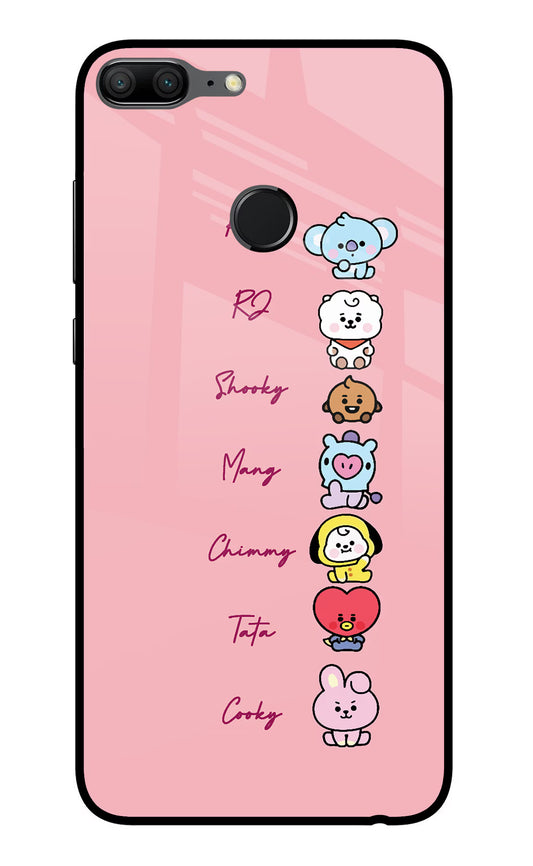 BTS names Honor 9 Lite Glass Case