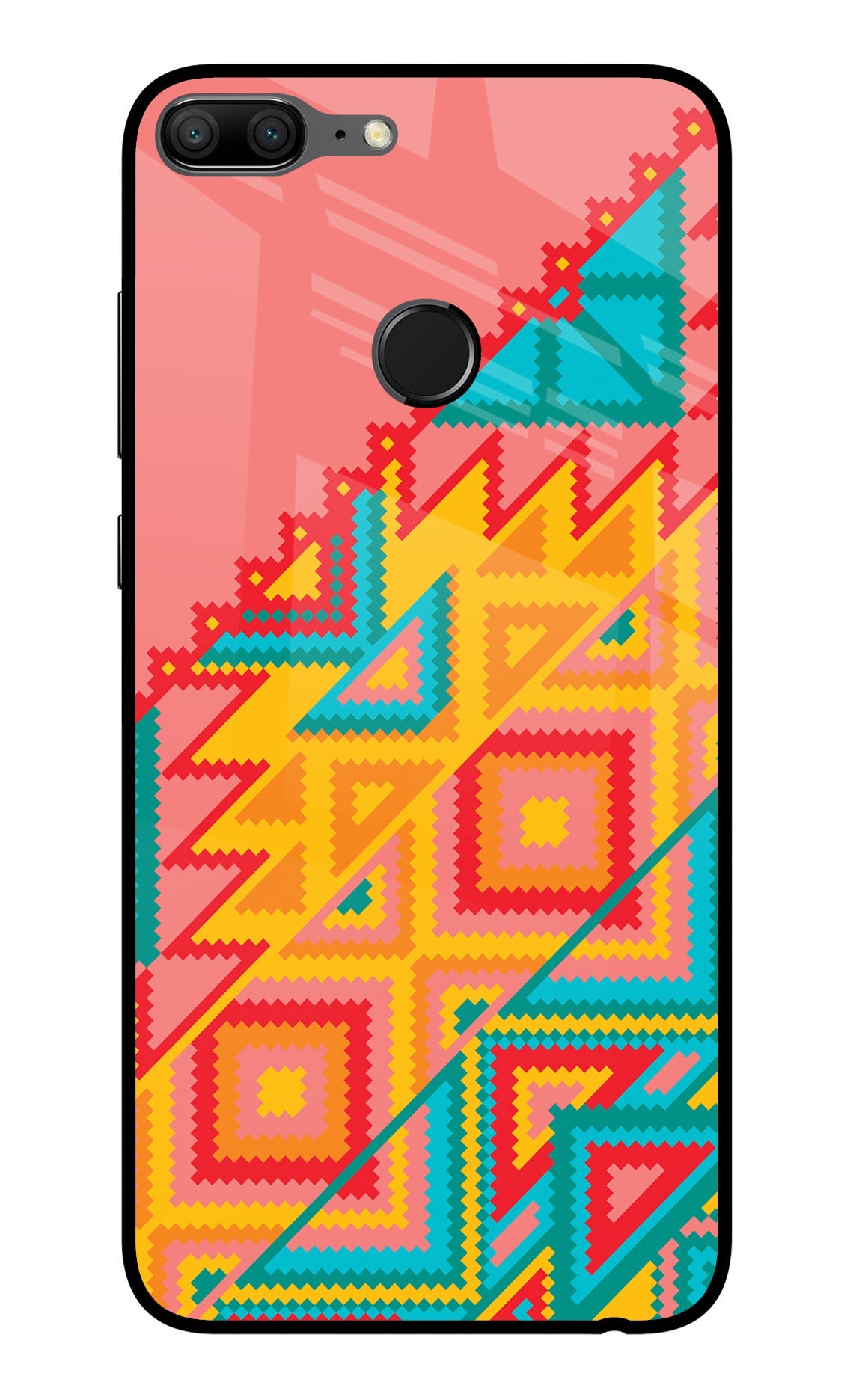 Aztec Tribal Honor 9 Lite Glass Case