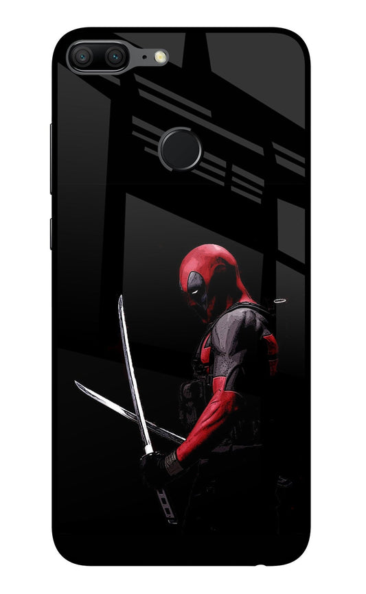Deadpool Honor 9 Lite Glass Case