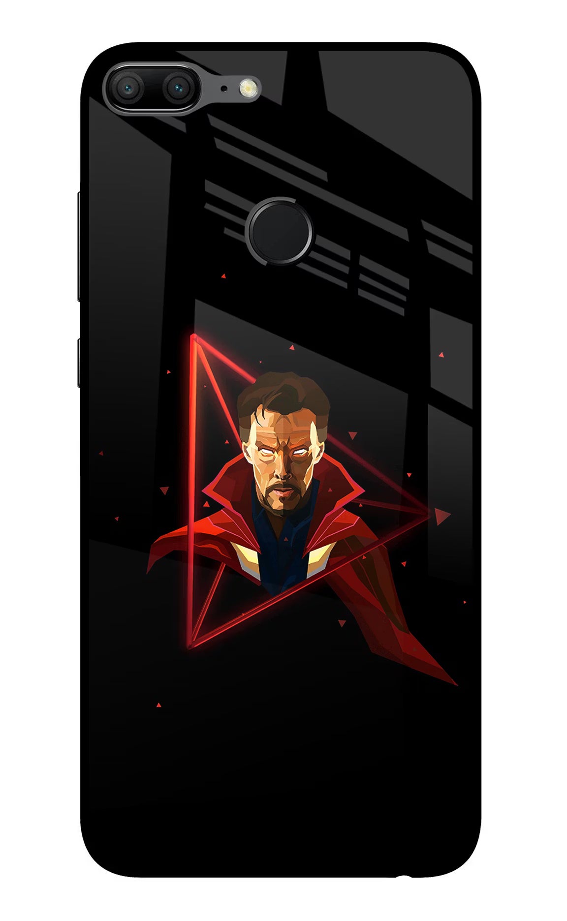 Doctor Ordinary Honor 9 Lite Glass Case Back Cover by Casekaro