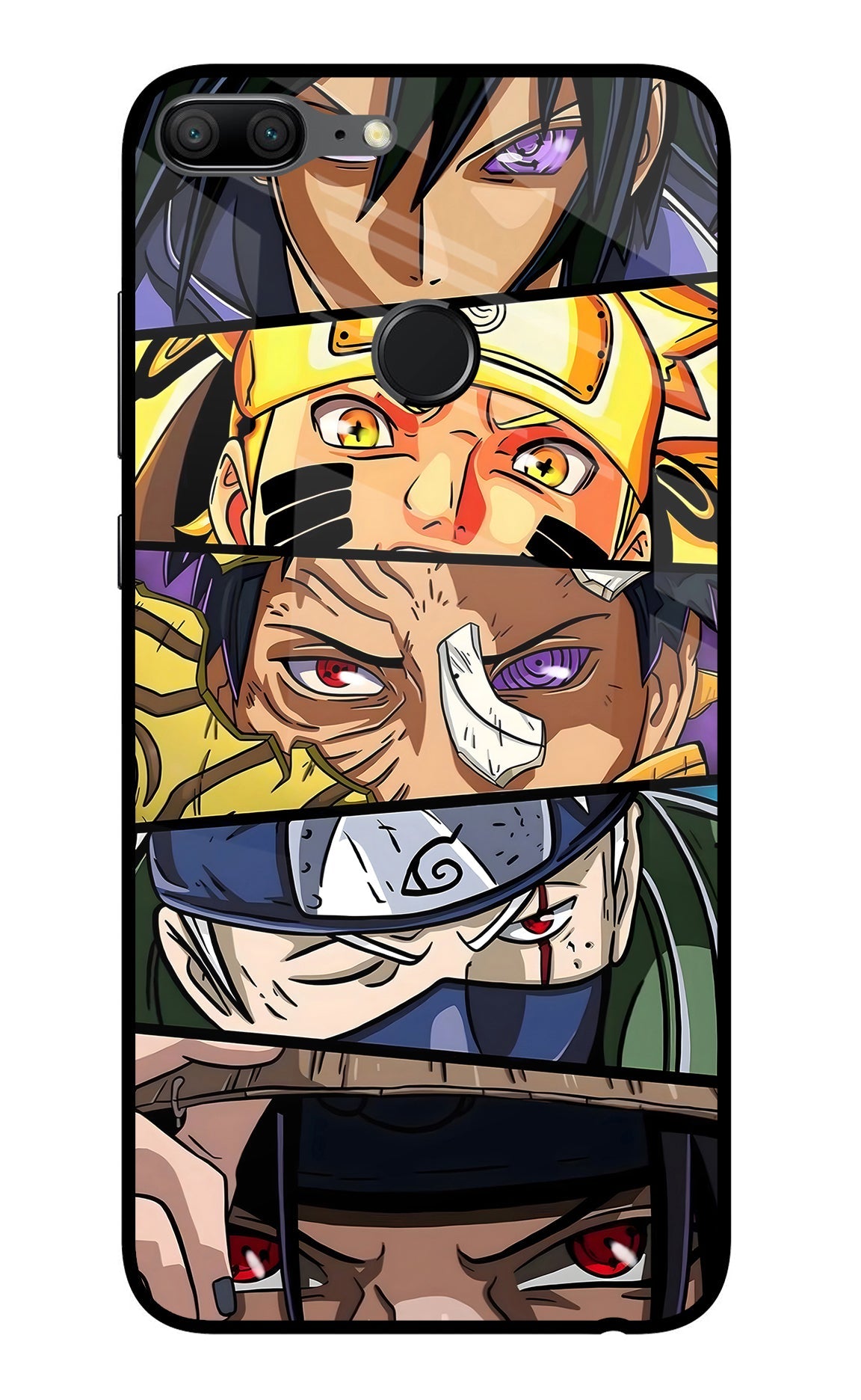 Naruto Character Honor 9 Lite Glass Case