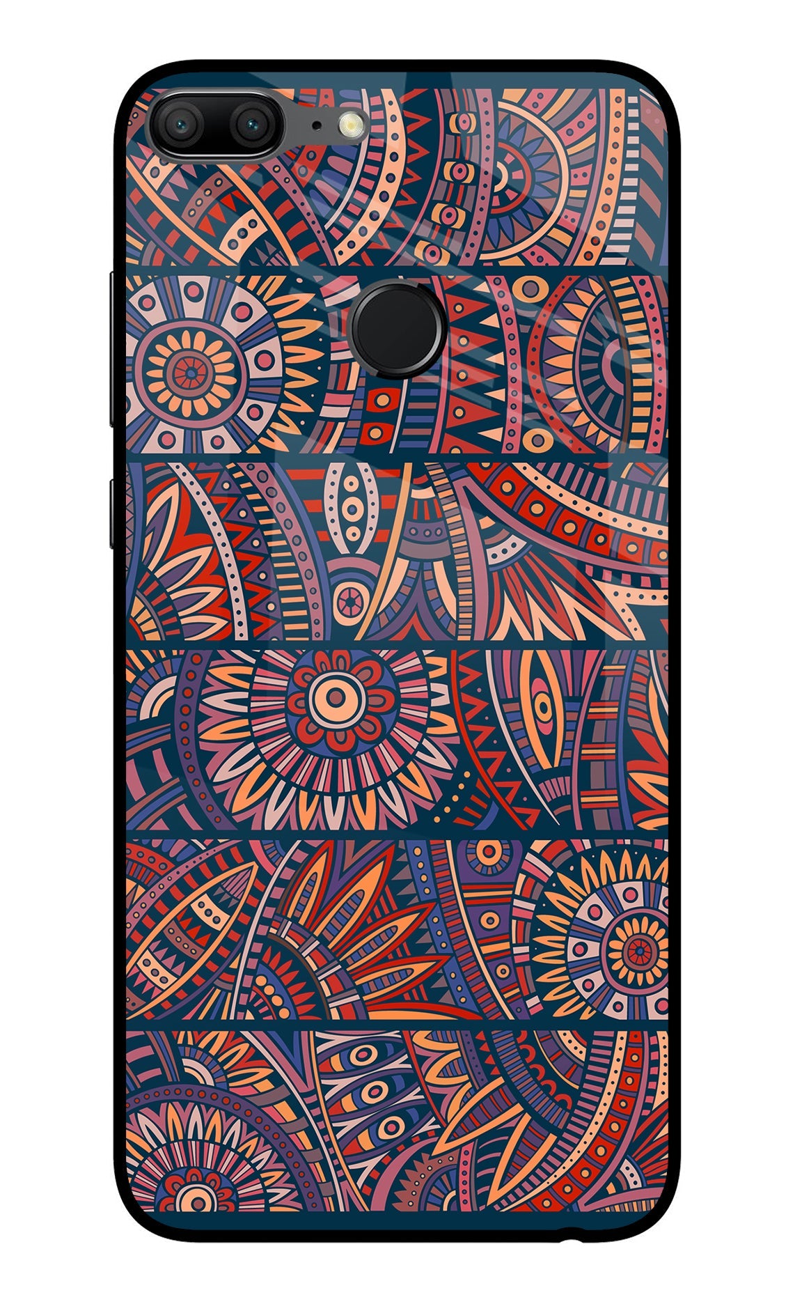 African Culture Design Honor 9 Lite Back Cover