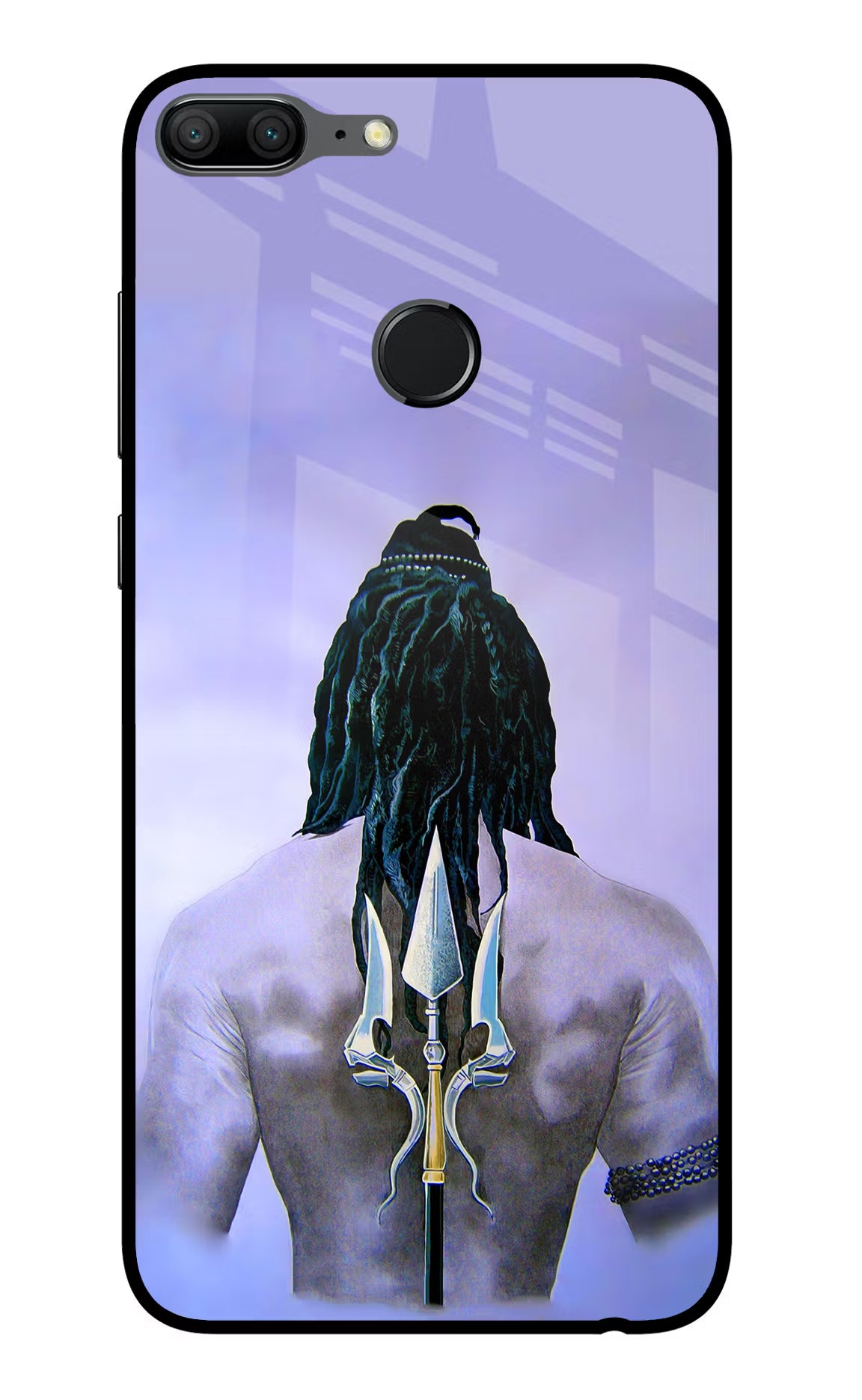 Shiva Honor 9 Lite Glass Case Back Cover by Casekaro