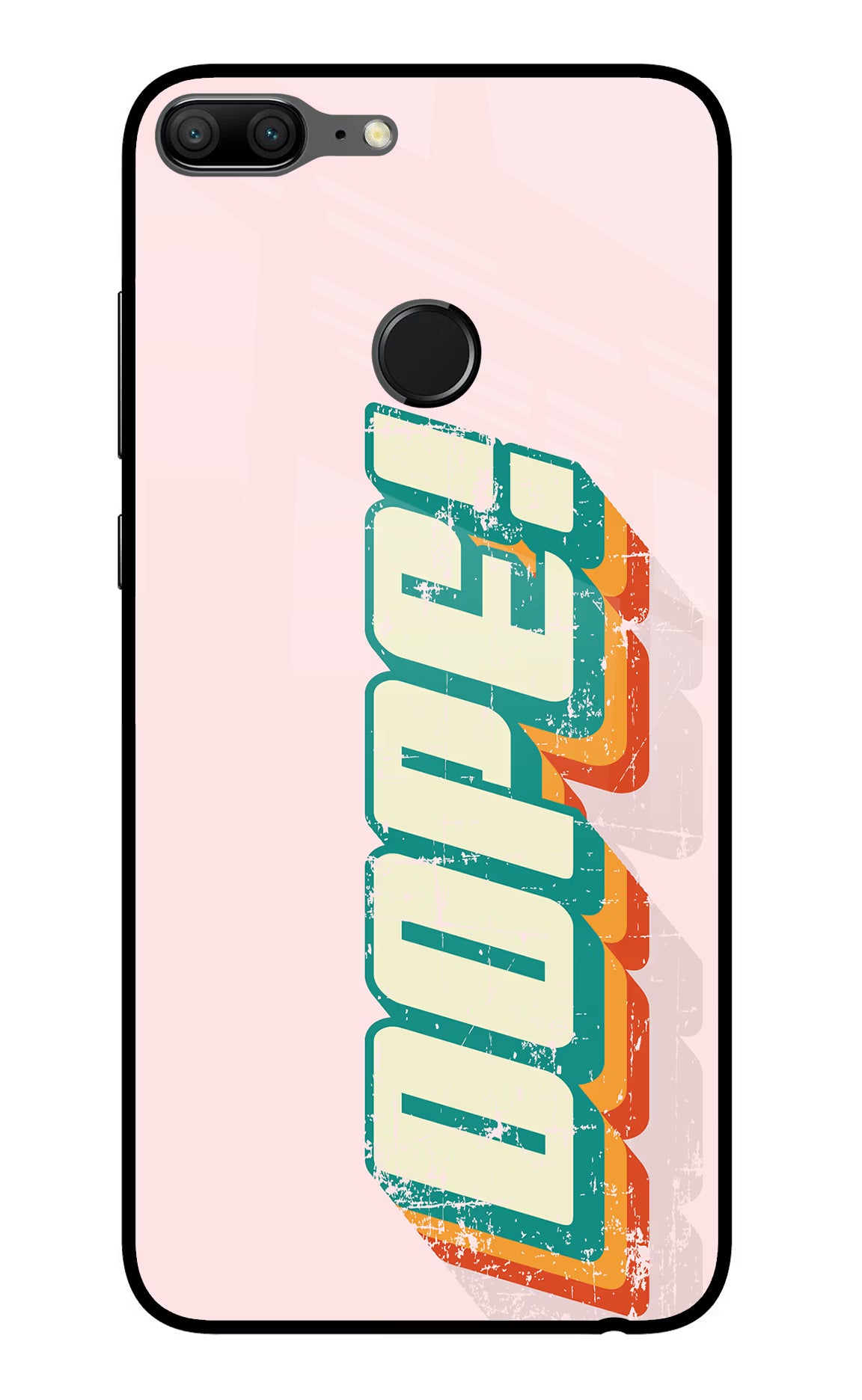 Dope Honor 9 Lite Glass Case Back Cover by Casekaro