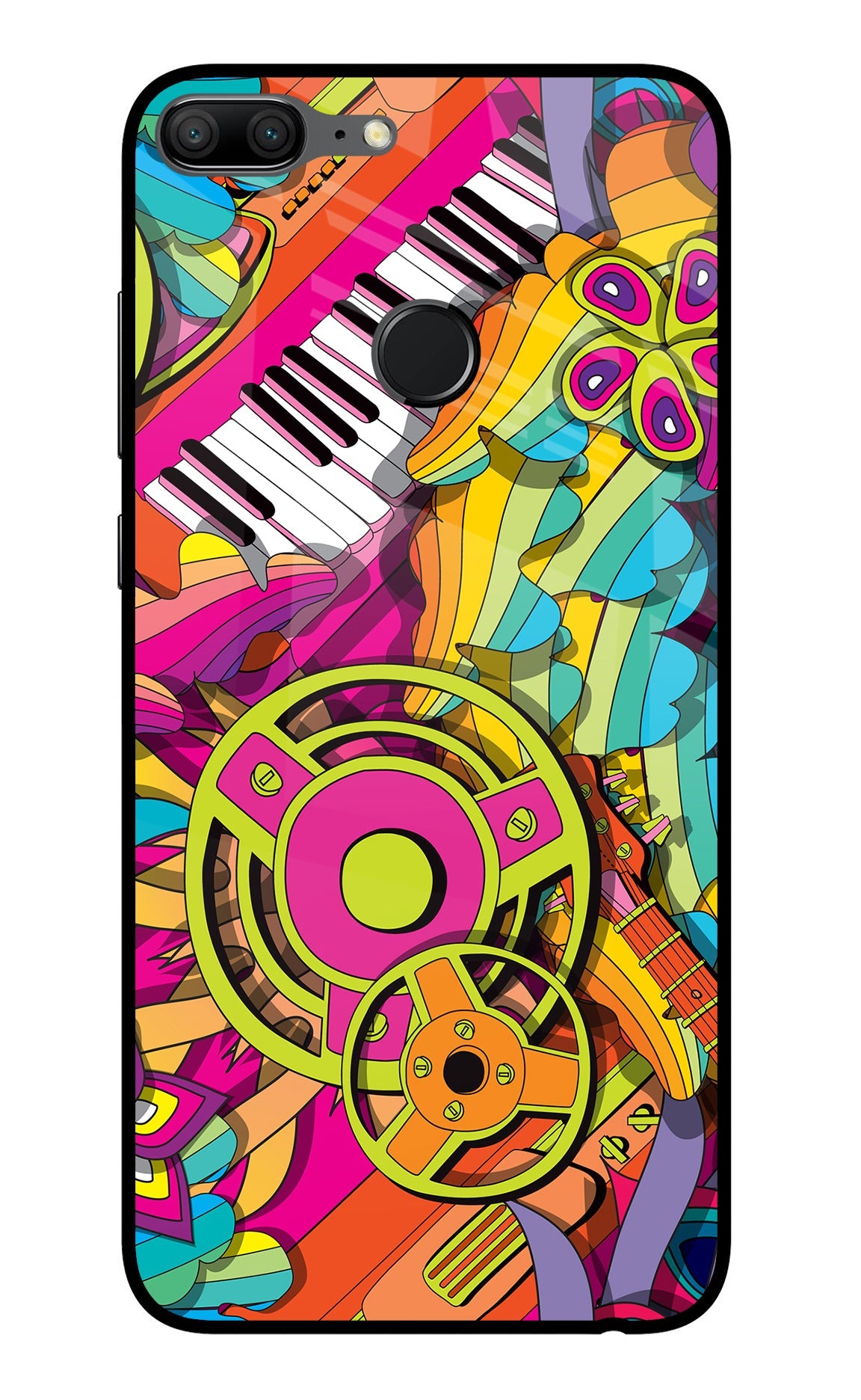 Music Doodle Honor 9 Lite Back Cover