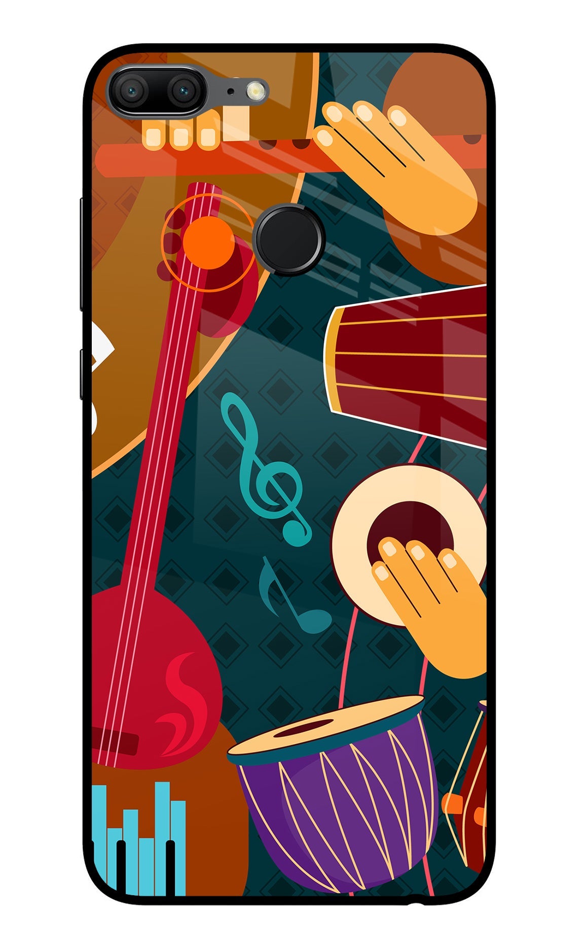 Music Instrument Honor 9 Lite Back Cover