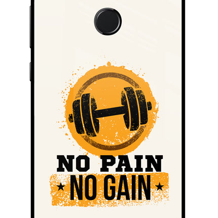 No Pain No Gain Honor 9 Lite Glass Case