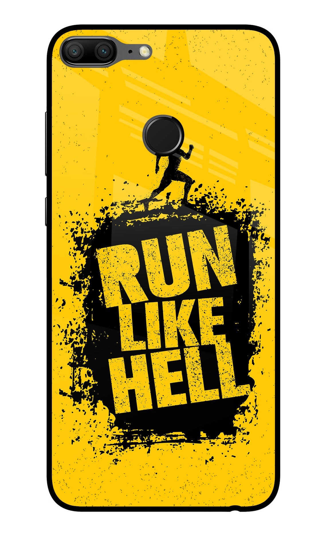 Run Like Hell Honor 9 Lite Back Cover