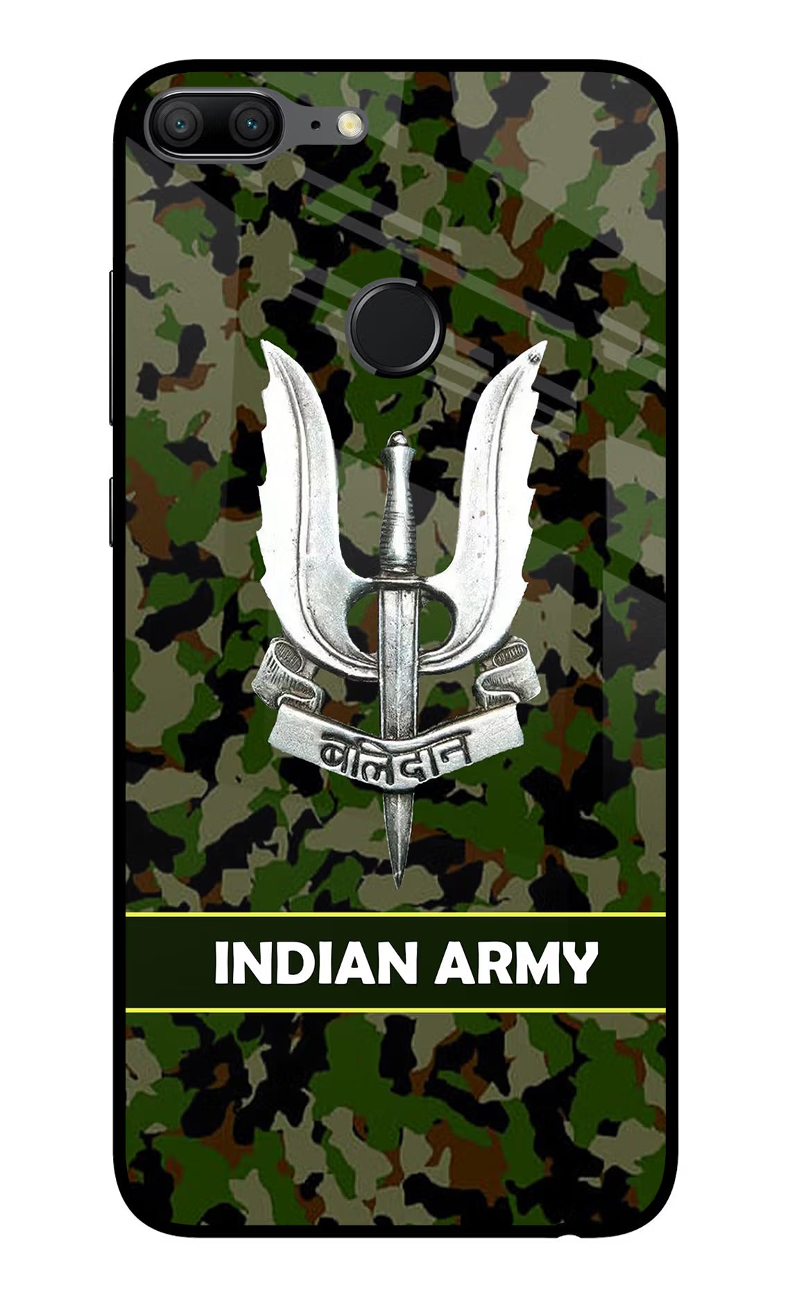 Balidan Indian Logo Honor 9 Lite Glass Case Back Cover by Casekaro