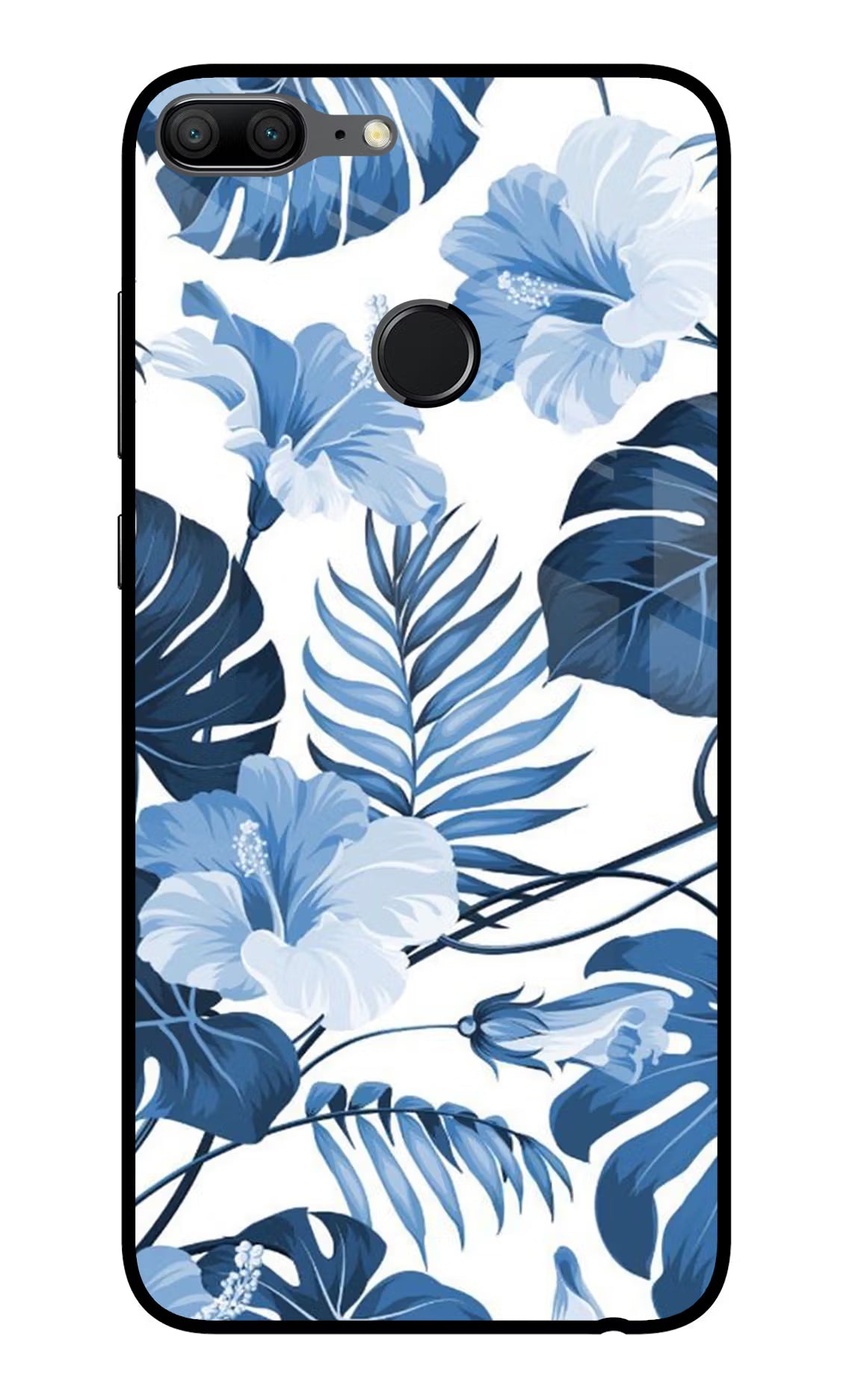 Fabric Art Honor 9 Lite Glass Case Back Cover by Casekaro