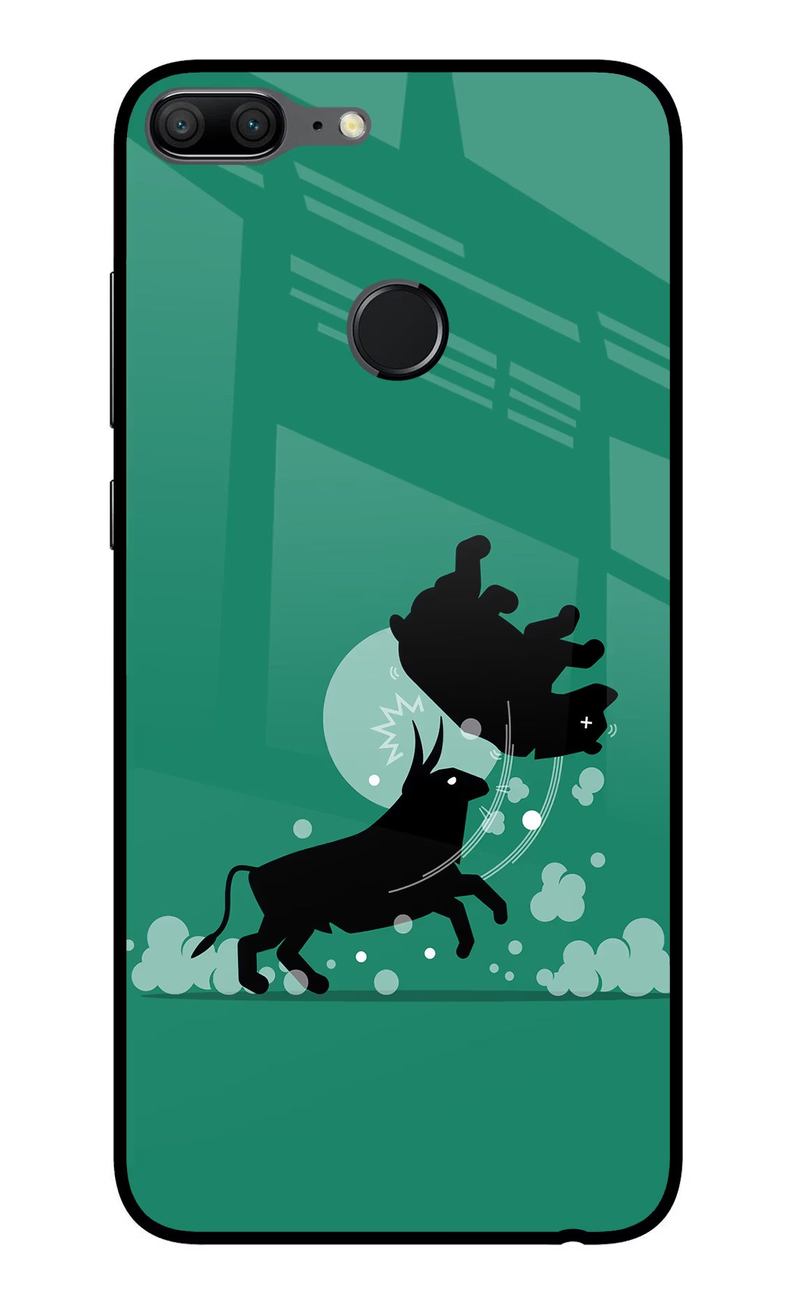 Bull Conqueror Honor 9 Lite Glass Case