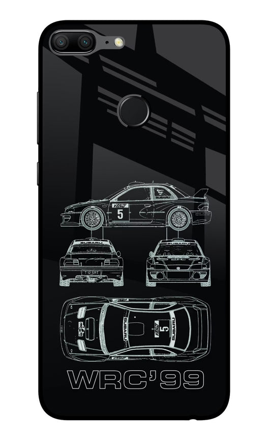 WRC'99 Honor 9 Lite Glass Case