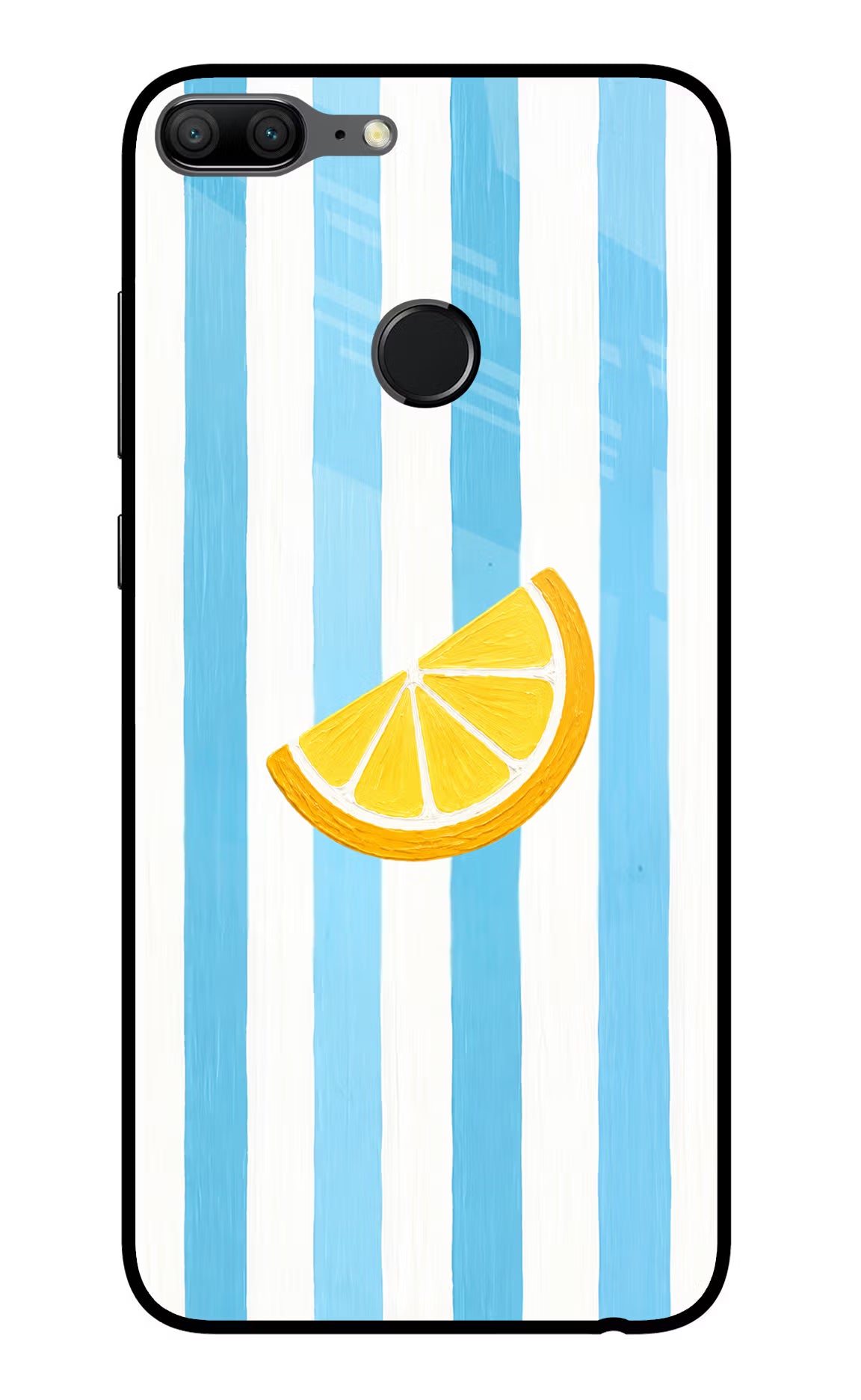 Summer Lemon Honor 9 Lite Glass Case