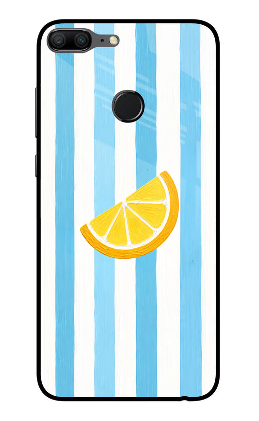 Summer Lemon Honor 9 Lite Glass Case