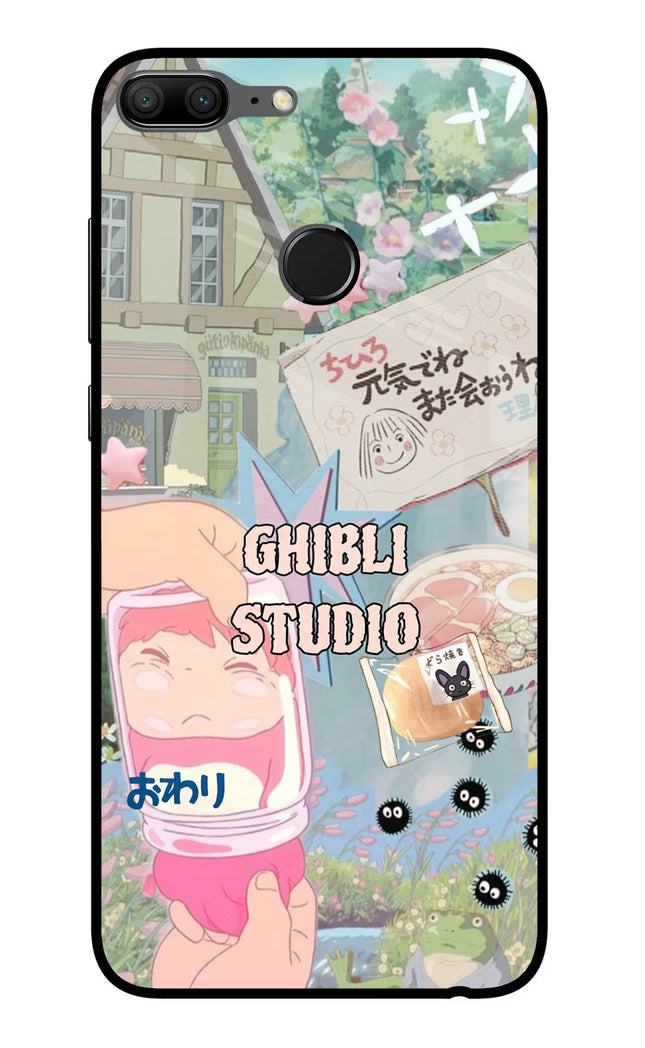 Studio Ghibli Honor 9 Lite Glass Case