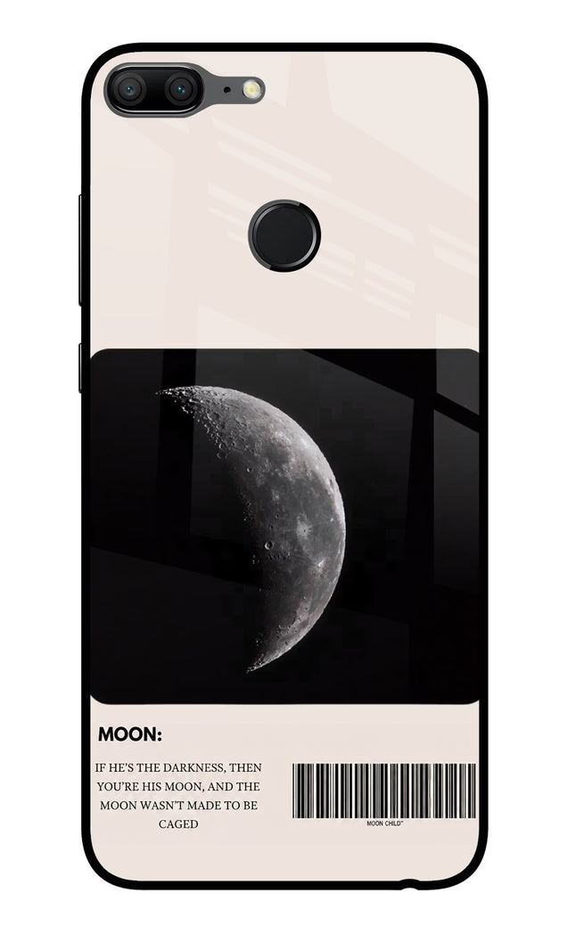 Moon Phase Honor 9 Lite Glass Case