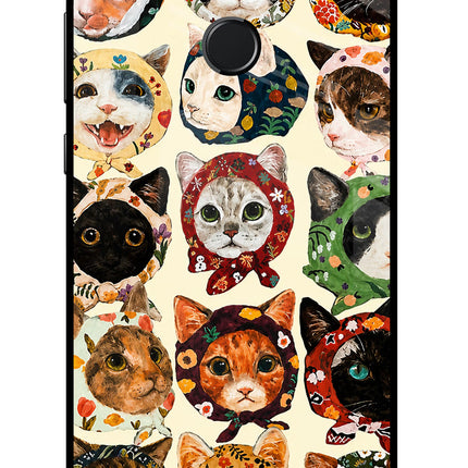 Cool Cat Honor 9 Lite Glass Case
