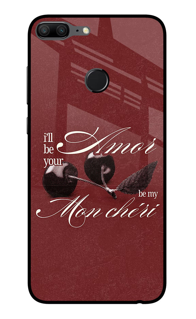 Velvet Cherry Honor 9 Lite Glass Case