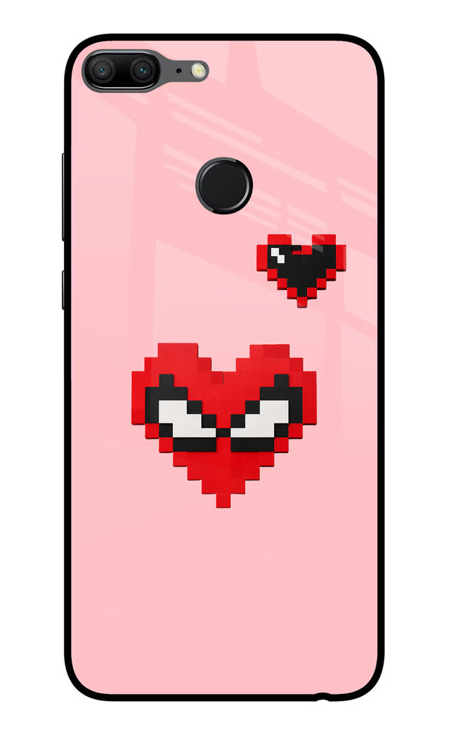 Gwen Heart Honor 9 Lite Glass Case