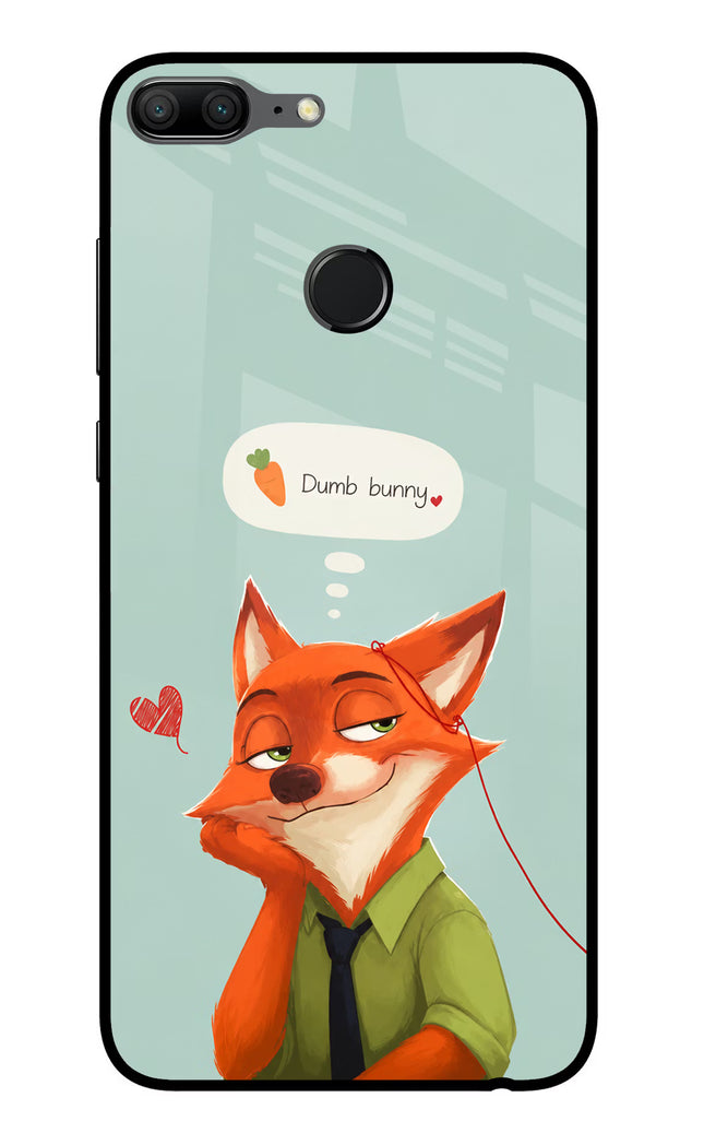 Nick Charm Honor 9 Lite Glass Case