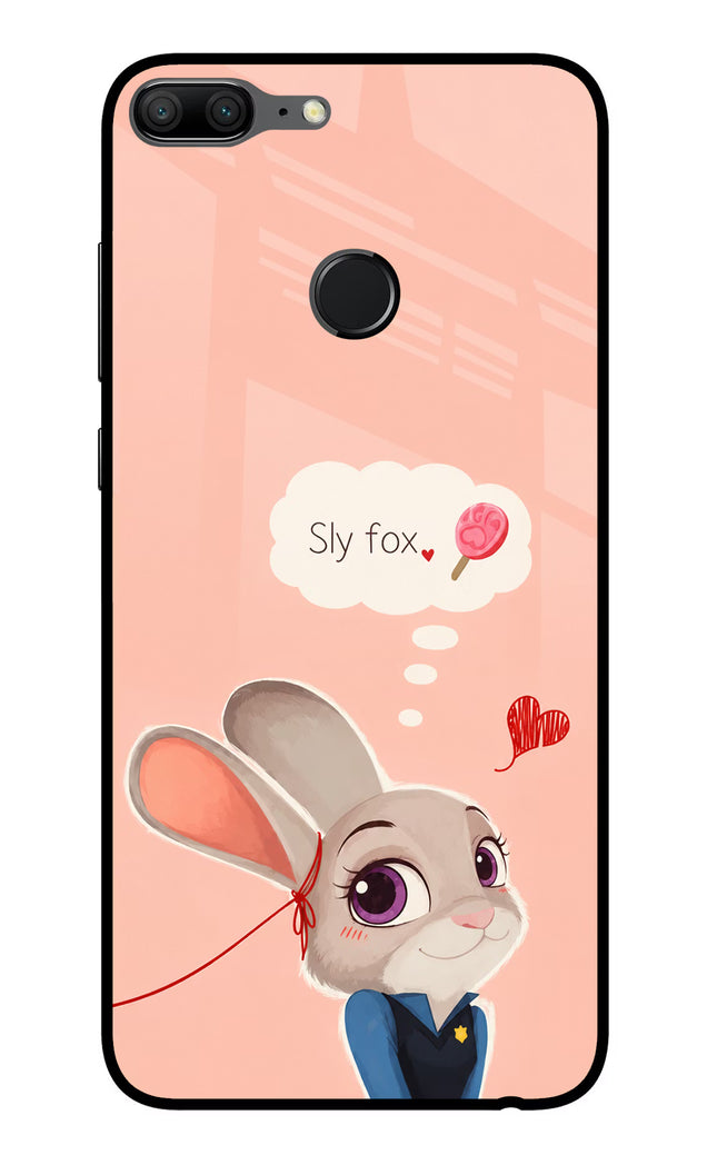 Judy Charm Honor 9 Lite Glass Case