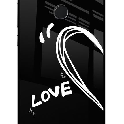 Love Line Honor 9 Lite Glass Case