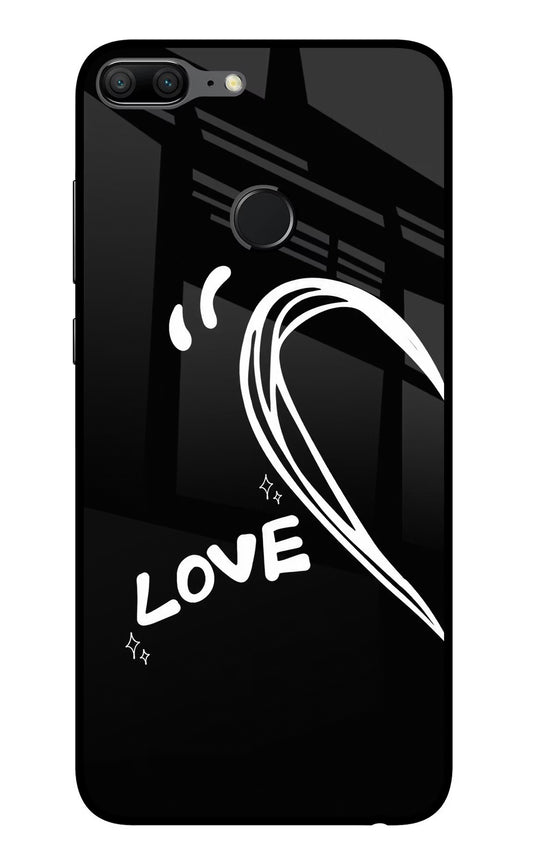 Love Line Honor 9 Lite Glass Case
