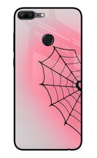 Pink Web Honor 9 Lite Glass Case
