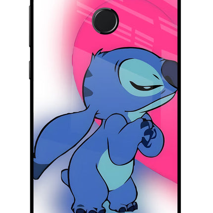 Stitch Hug Honor 9 Lite Glass Case