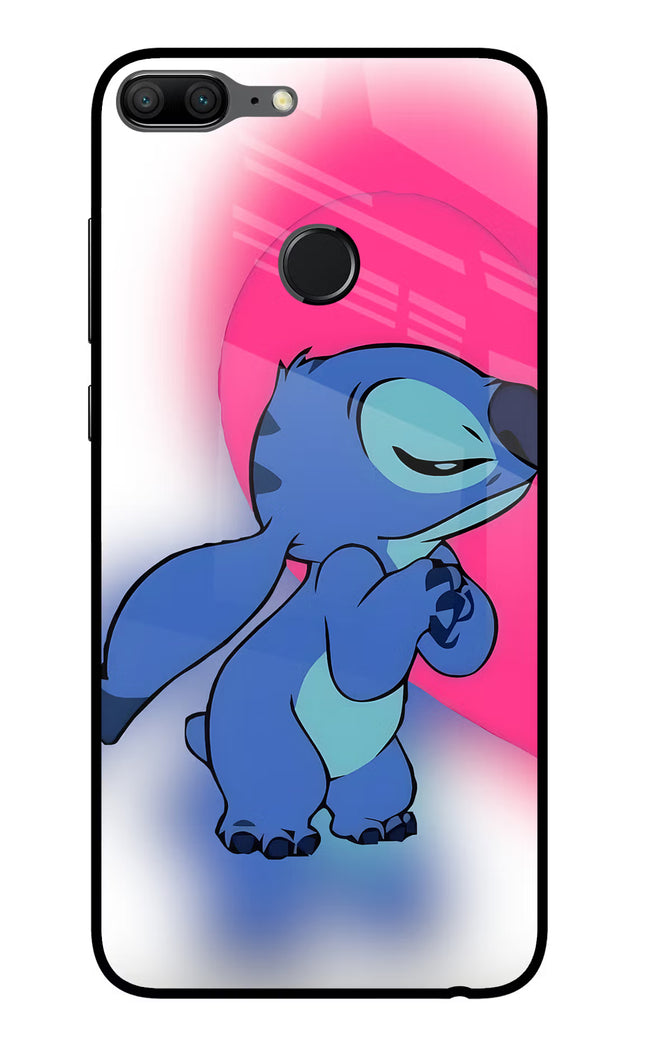 Stitch Hug Honor 9 Lite Glass Case