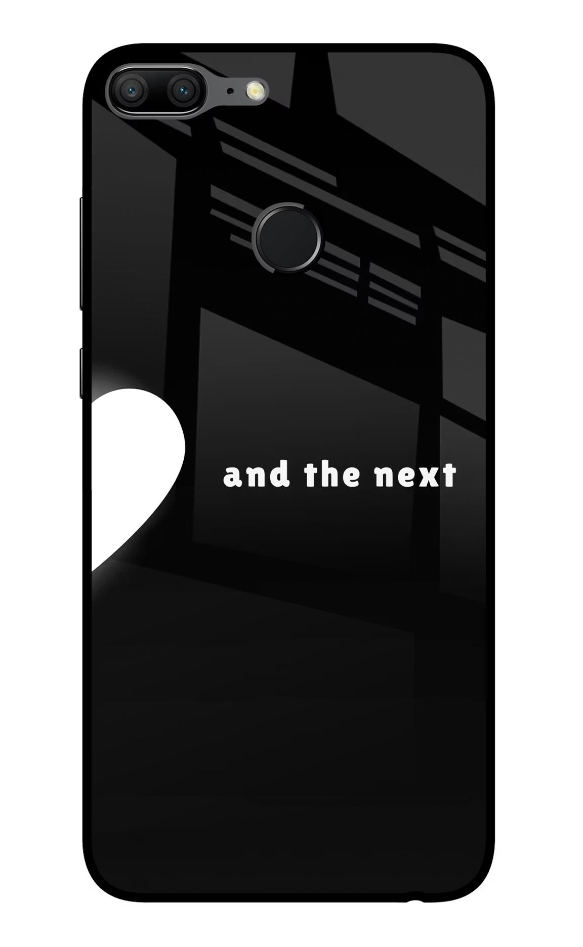 Next World Honor 9 Lite Glass Case Back Cover by Casekaro