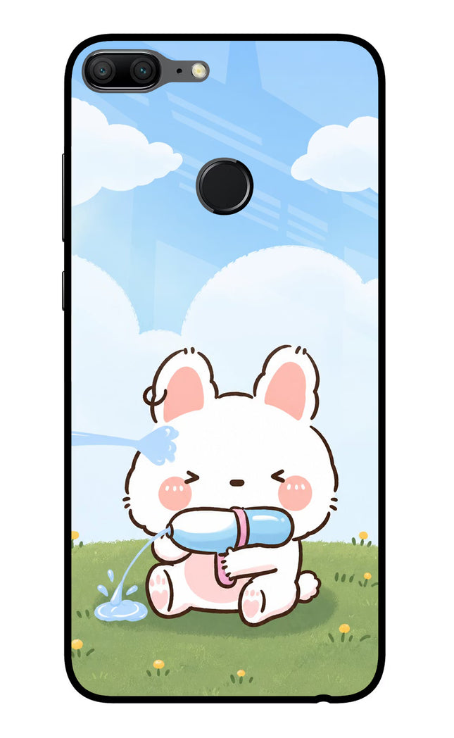 Bunny Treat Honor 9 Lite Glass Case
