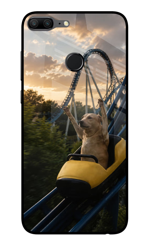Rollercoaster Dog Honor 9 Lite Glass Case
