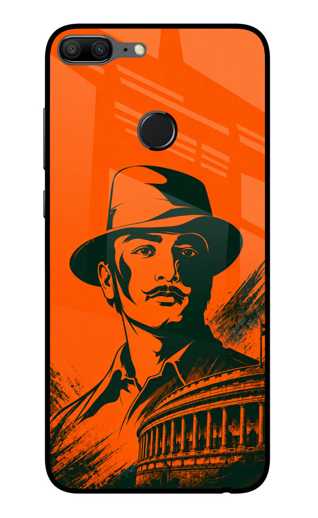 Bhagat Singh Legacy Honor 9 Lite Glass Case