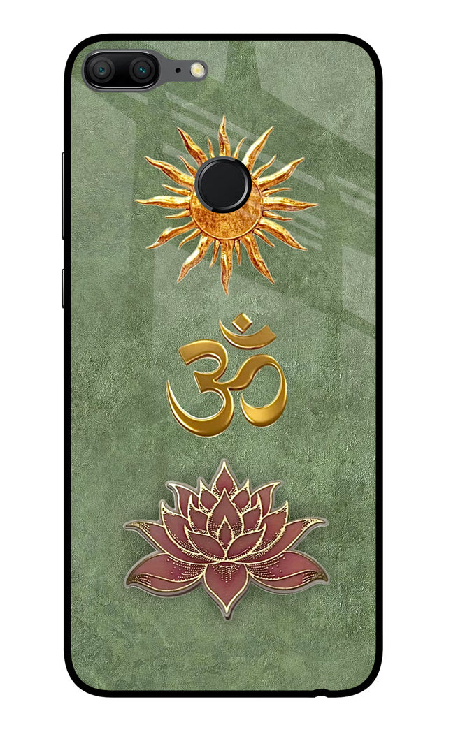 Om & Lotus Honor 9 Lite Glass Case