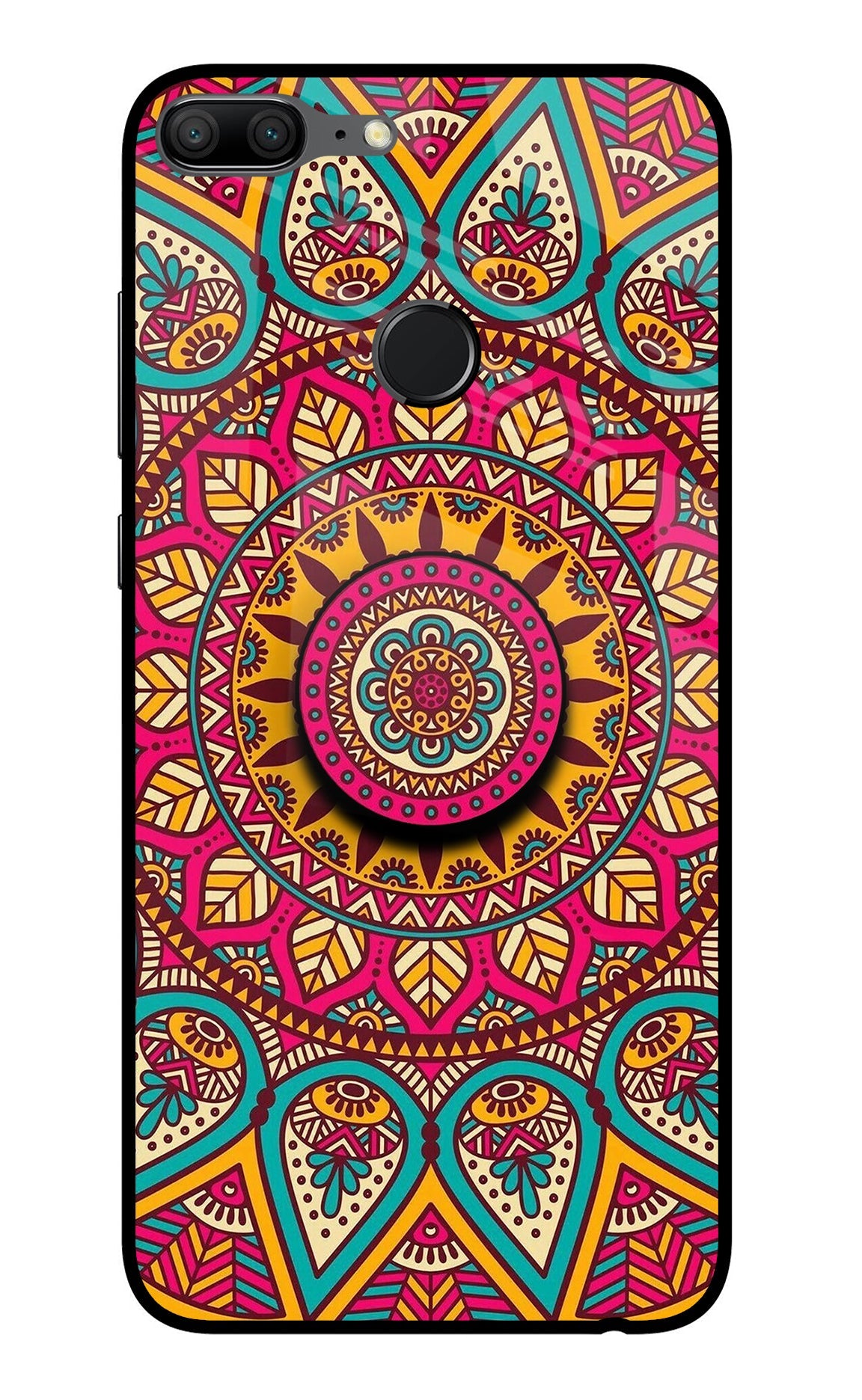 Mandala Honor 9 Lite Glass Case