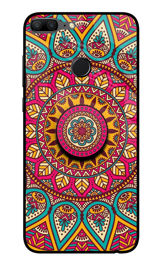 Mandala Honor 9 Lite Glass Case
