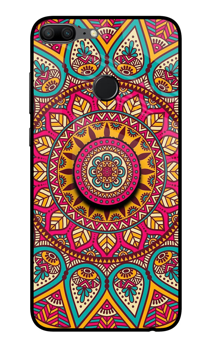 Mandala Honor 9 Lite Pop Case, Glass case