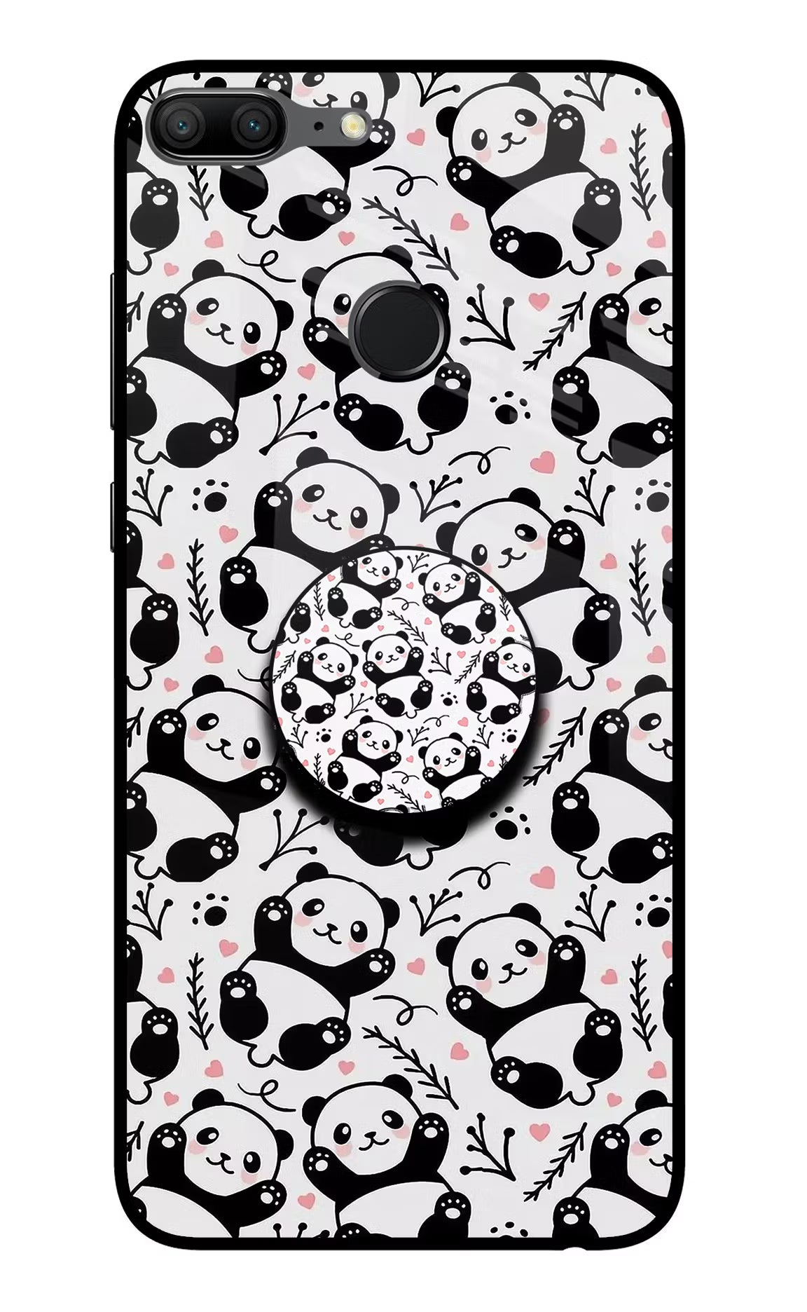 Cute Panda Honor 9 Lite Pop Case by Casekaro