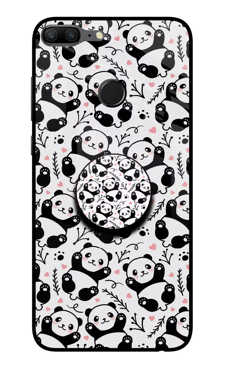 Cute Panda Honor 9 Lite Pop Case, Glass case