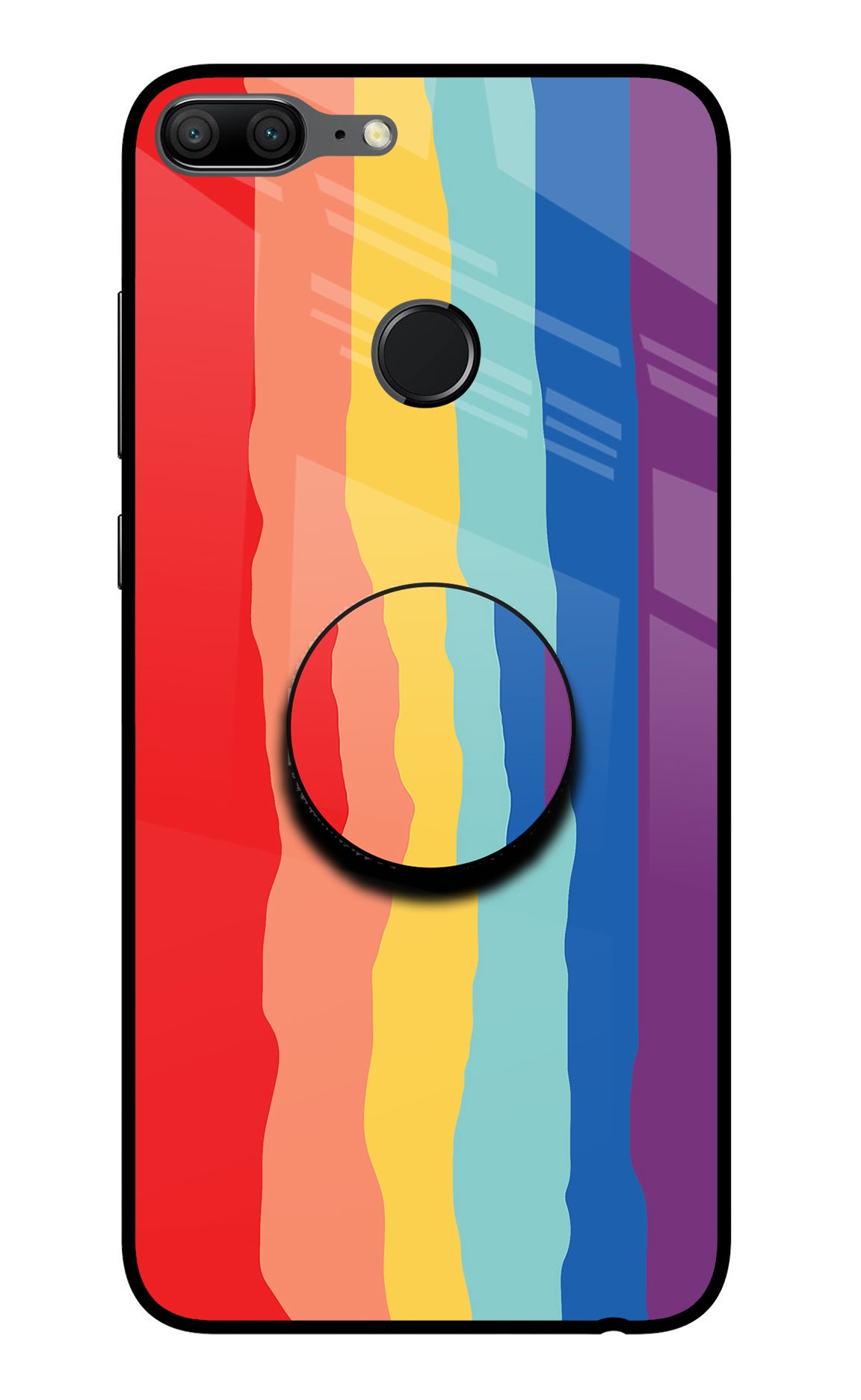 Rainbow Honor 9 Lite Glass Case