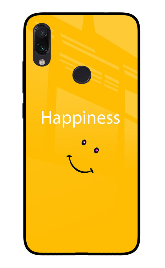Happiness With Smiley Redmi Note 7/7S/7 Pro Glass Case