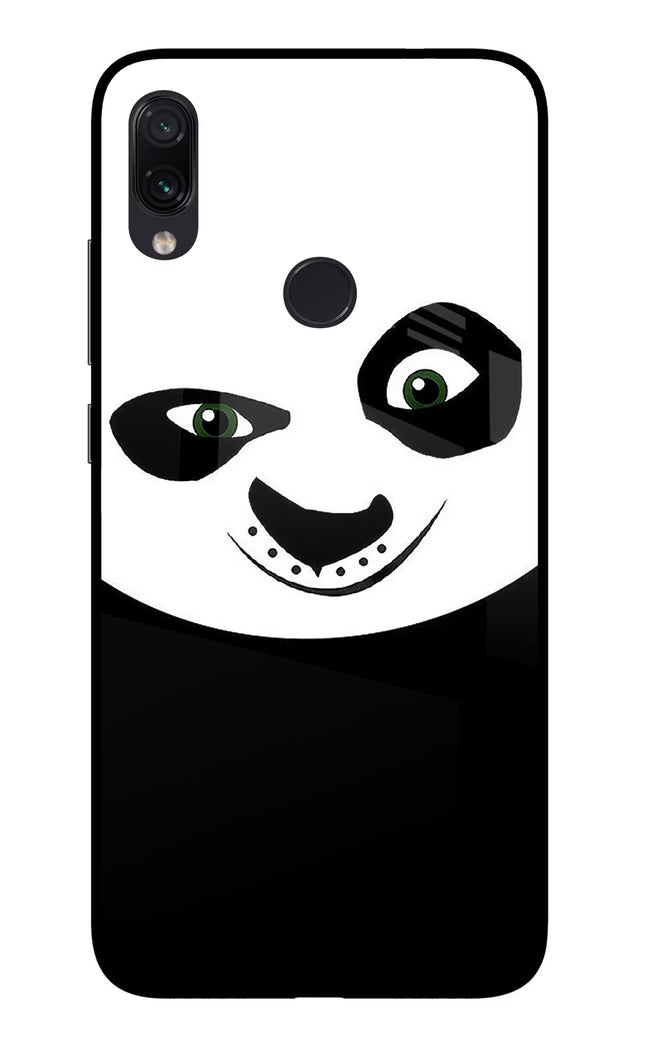 Panda Redmi Note 7/7S/7 Pro Glass Case Back Cover by Casekaro