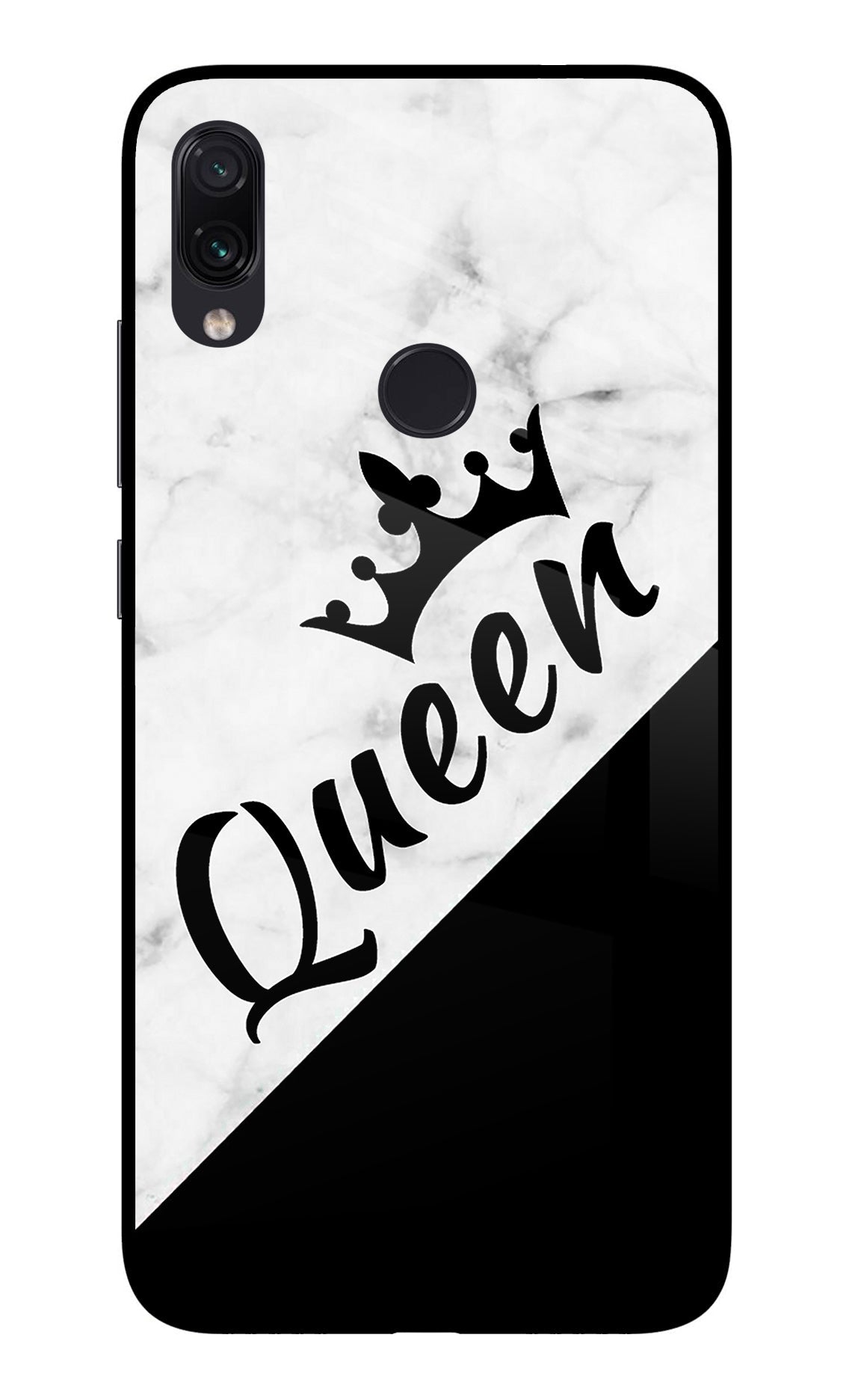 Queen Redmi Note 7/7S/7 Pro Glass Case